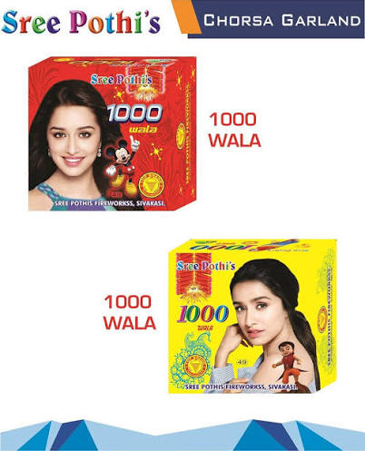 1000 wala Garlands Crackers