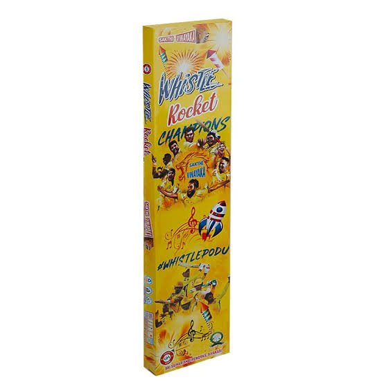 Whistling rocket